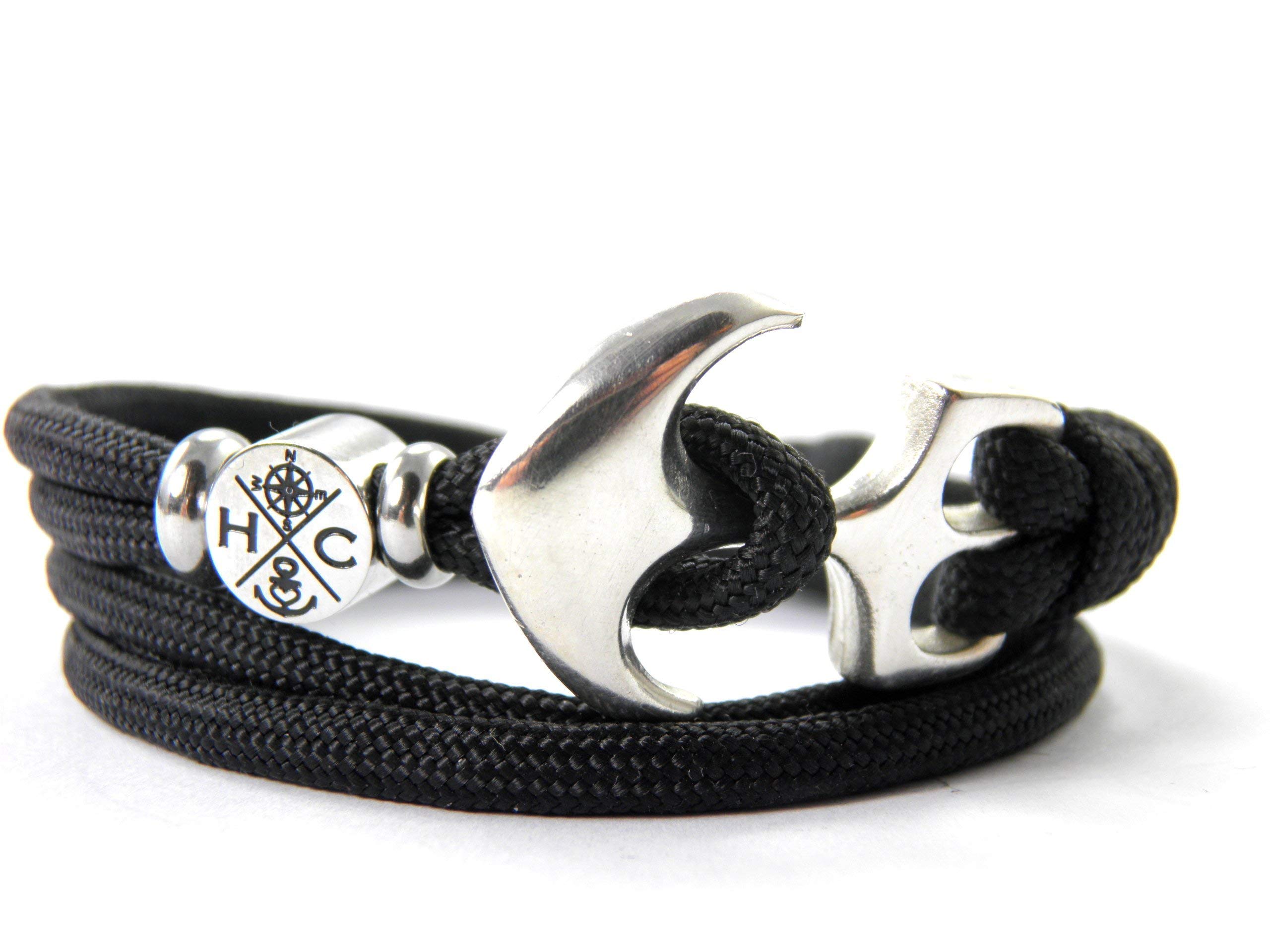 925 Silber Anker (Handmade in der Dom Goldschmiede zu Meldorf-Germany) Armband-mit Echtheitszertifikat-Wickelarmband-Geschenk-Valentinstag