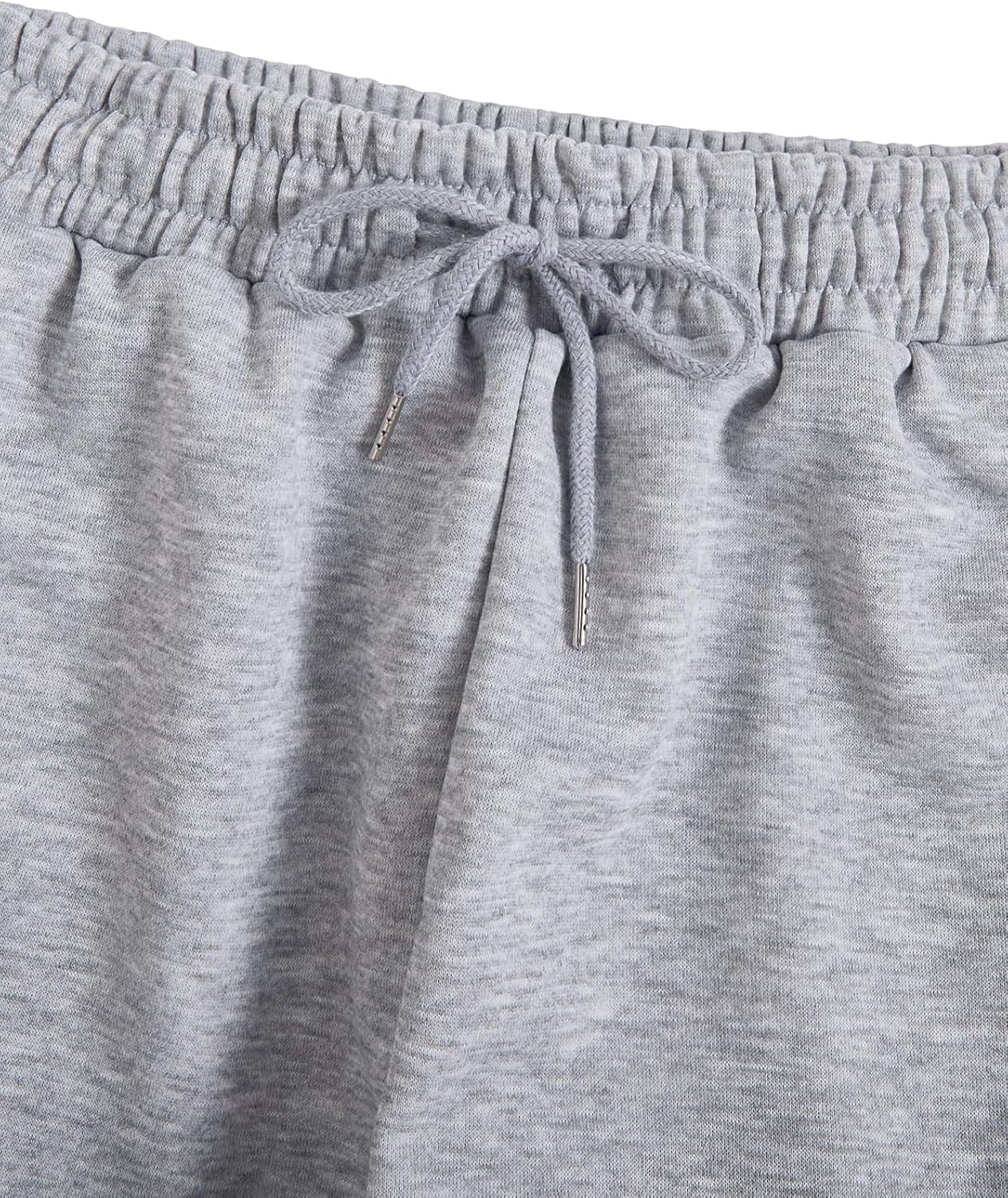 SHENHE Women's Wide Leg Sweatpants Lace Trim Drawstring Loose Fit Casual Fall Pants Trousers - Image 4