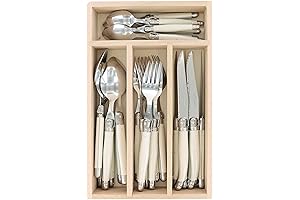 LAGUIOLE DEBUTANT 24-PIECE FLATWARE SET: An Effortless Cutlery Solution To Elevate Every Meal