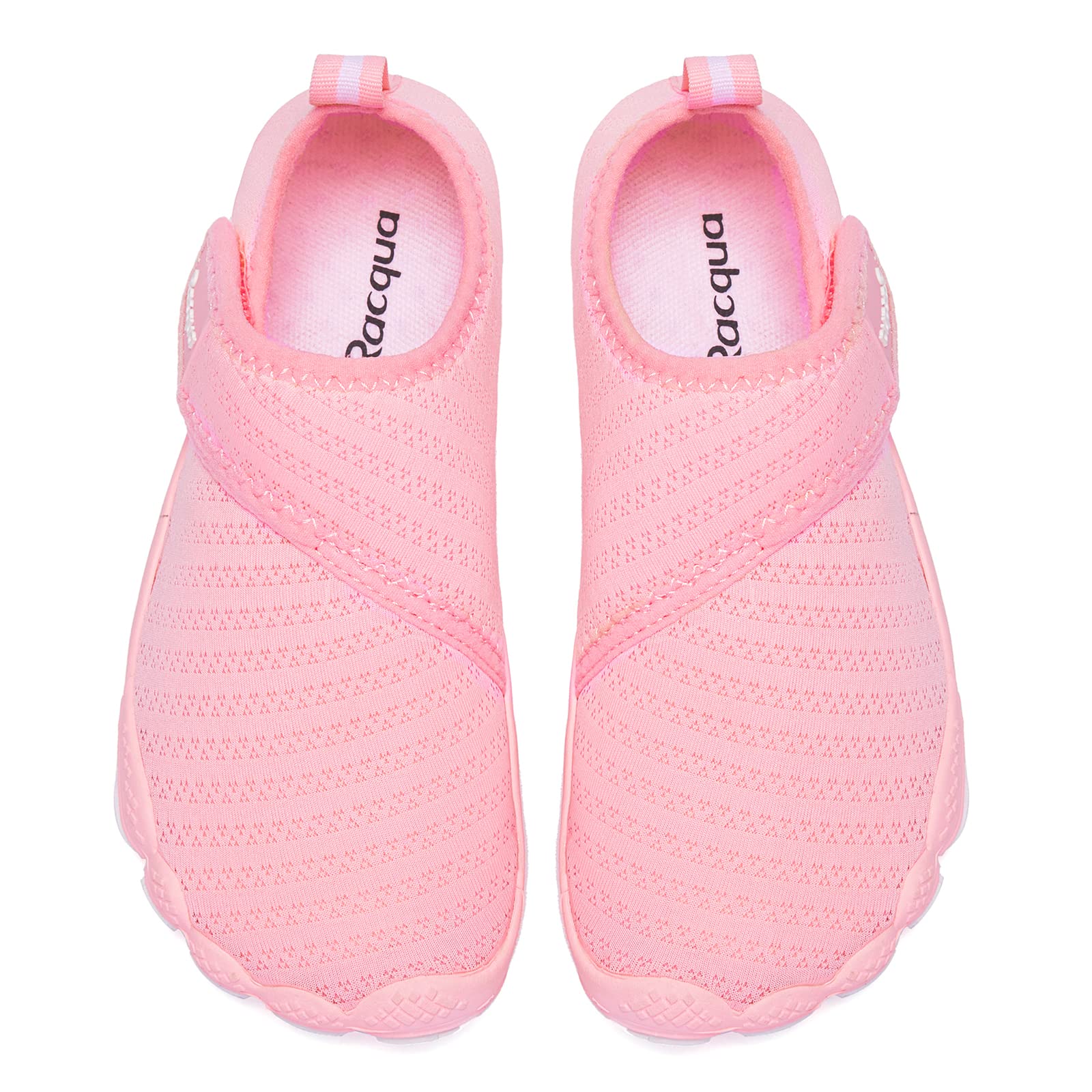 Racqua Kinder Wasserschuhe Mädchen schnell trocknend leicht Sport Strand Aqua Schuhe Barfuß Outdoor Schwimmbecken Wandern Bootfahren Surfschuhe Kleinkind Pink 31