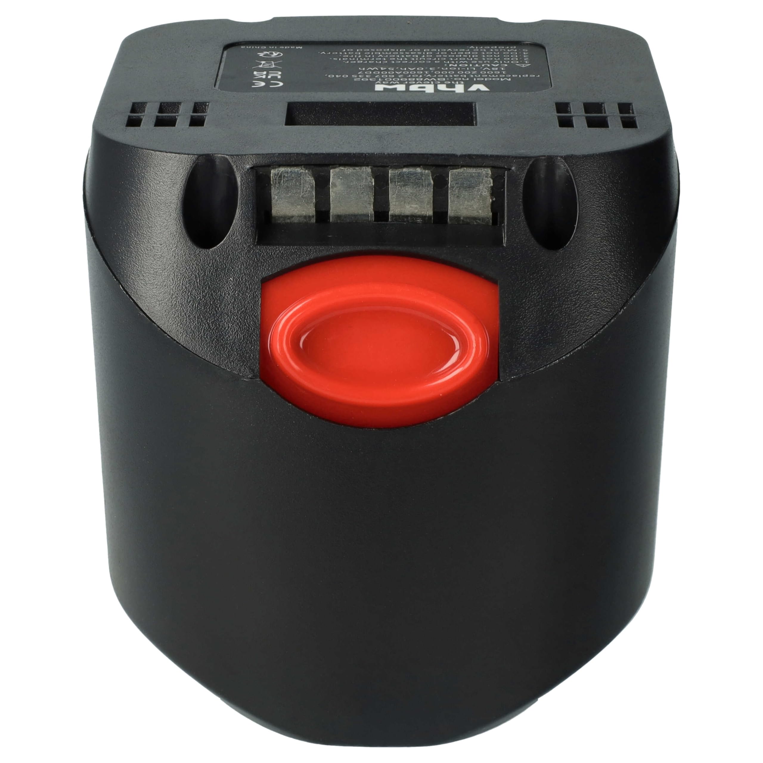 vhbw Batería Compatible con Bosch Art 23-18 LI, AHS 55-20 LI, ALB 18 LI, Art 26-18 Li Herramienta, Herramientas de jardín (3000 mAh, Li-Ion, 18 V)