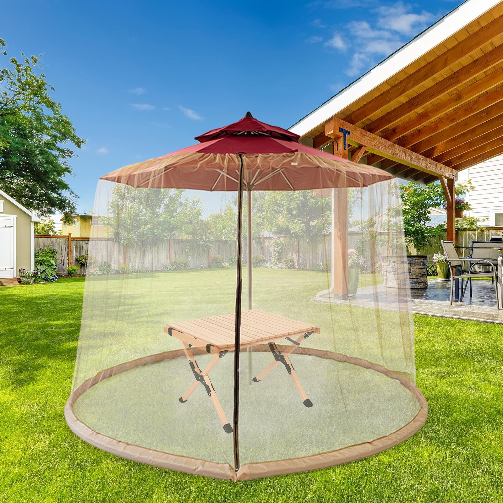 Zanzariera da Gazebo Zanzariera Esterna per Giardino