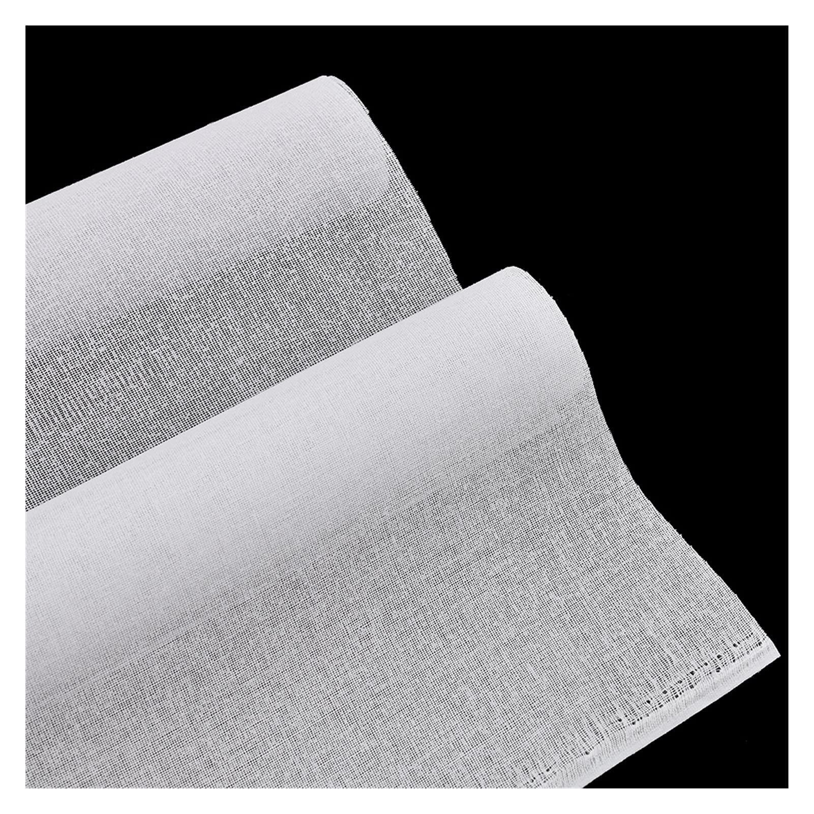 Vliesstoff-Bügelvlies, Einlagestoff for Aufbügeln, Patchwork-Futterstoff, DIY-Nähzubehör, 45 x 112 cm(Thicken 240)