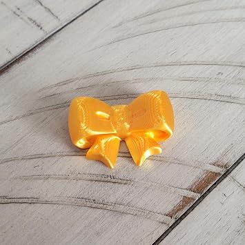 Znet3D Bow Magnets Strong and Cute Refrigerator Magnets 1.5 x 1.25 Inches Perfect for Home, Office, or Classroom Adorable and Functional Decor 4 Pack (Gold)