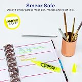 Avery Hi-Liter Desk-Style Highlighters, Smear Safe Ink, Chisel Tip, 2 Yellow Highlighters (24081) – view 2