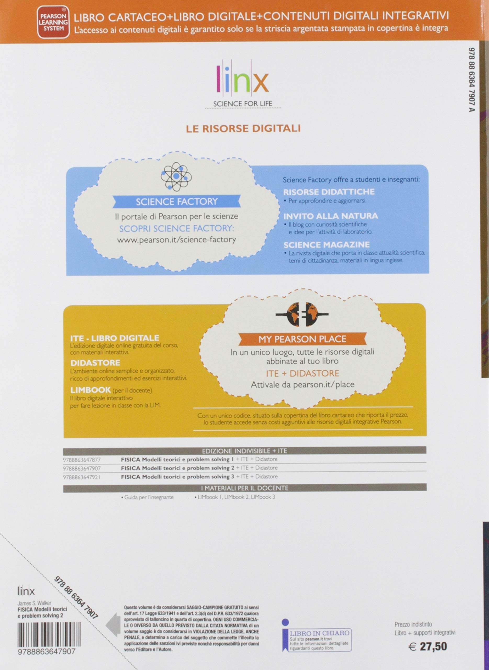 Fisica. Modelli teorici e problem solving. Per il triennio del Liceo scientifico. Con e-book. Con espansione online (Vol. 2)