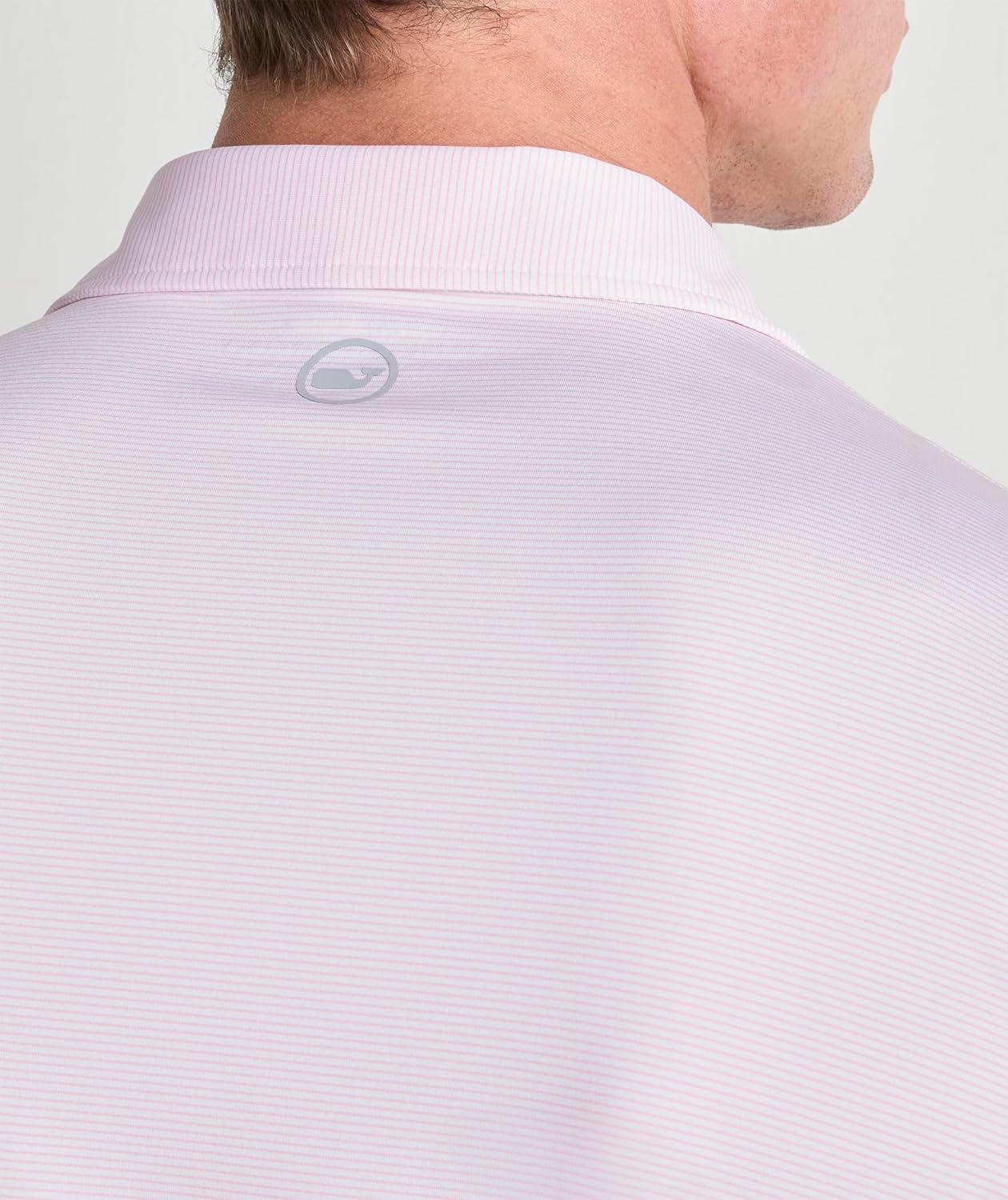 Vineyard Vines Mens St. Jean Stripe Sankaty Performance Polo - Image 7