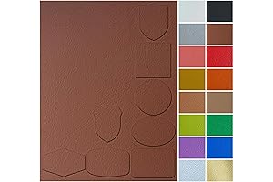 Personalized Leatherette Sheets with Heat-Bonded Adhesive