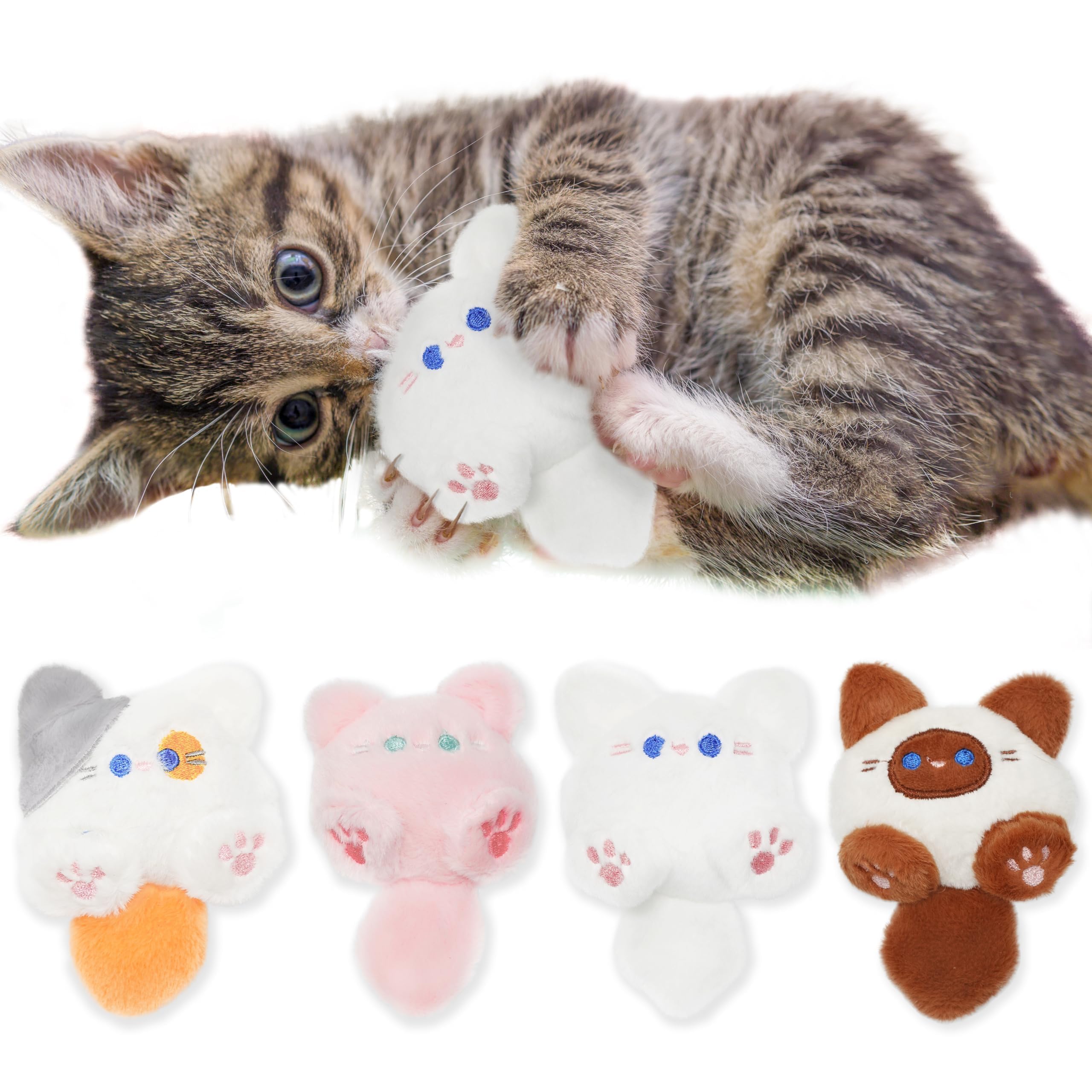 Amazon | （SixMeow）猫おもちゃ、またたびトイ、、キャットニップ