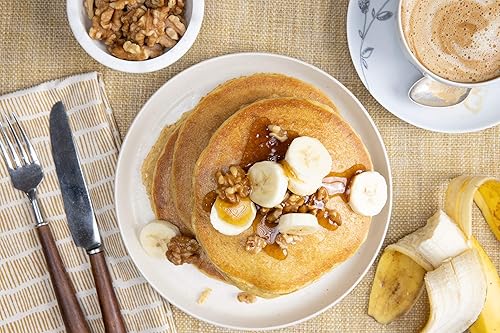 Miniatura 7 de TruEats Mezcla para panqueques y gofres: apta para diabéticos, rica en proteínas y fibra, baja glucémica y sin gluten, sin azúcar añadido, vegano,