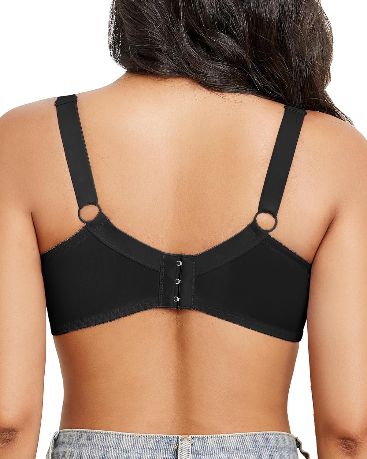 Sexy Lace Bras for Women Plus Size Push Up Bra Full Coverage Underwire Bra - Image 3