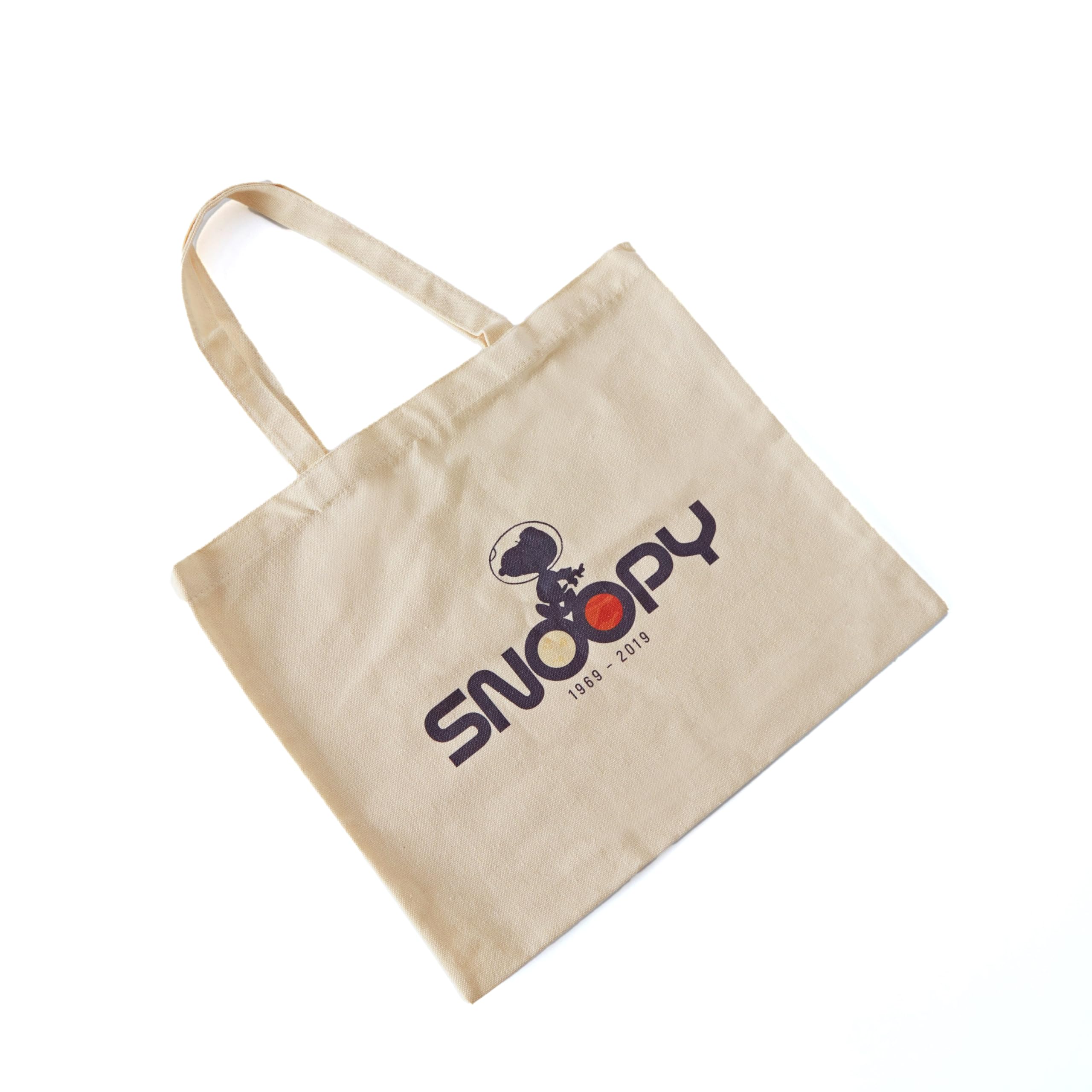 HomeBoxSnoopy Peanut Cotton Canvas Shopping Bag - 34x39 cm