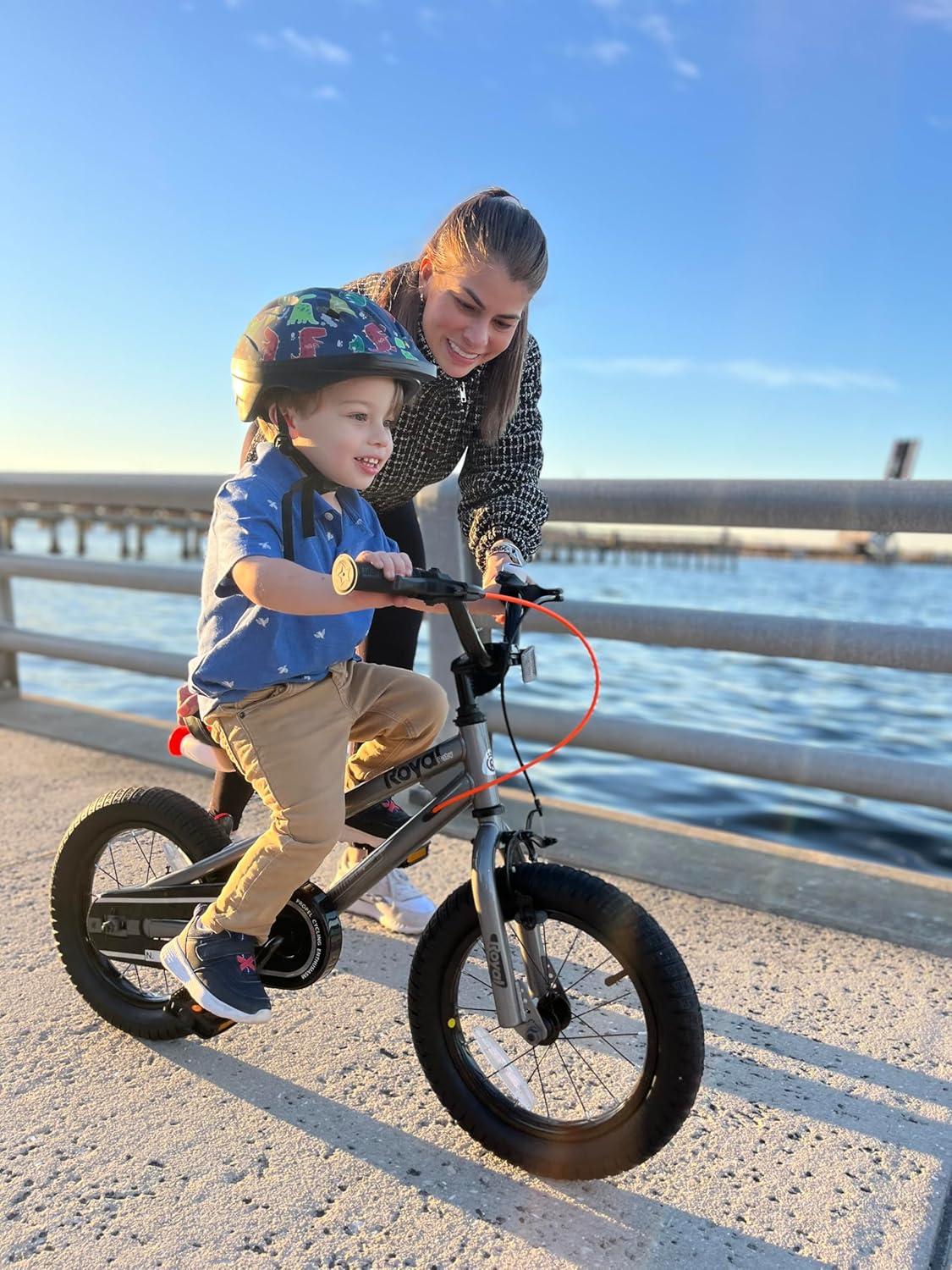RoyalBaby Kids Bike with Dual Handbrake for Beginners,12 14 16 18 20 Inch Bicycle for Boys & Girls Ages 3-10 Years 4 RoyalBaby Kids Bike with Dual Handbrake for Beginners,12 14 16 18 20 Inch Bicycle for Boys & Girls Ages 3-10 Years - Image 2
