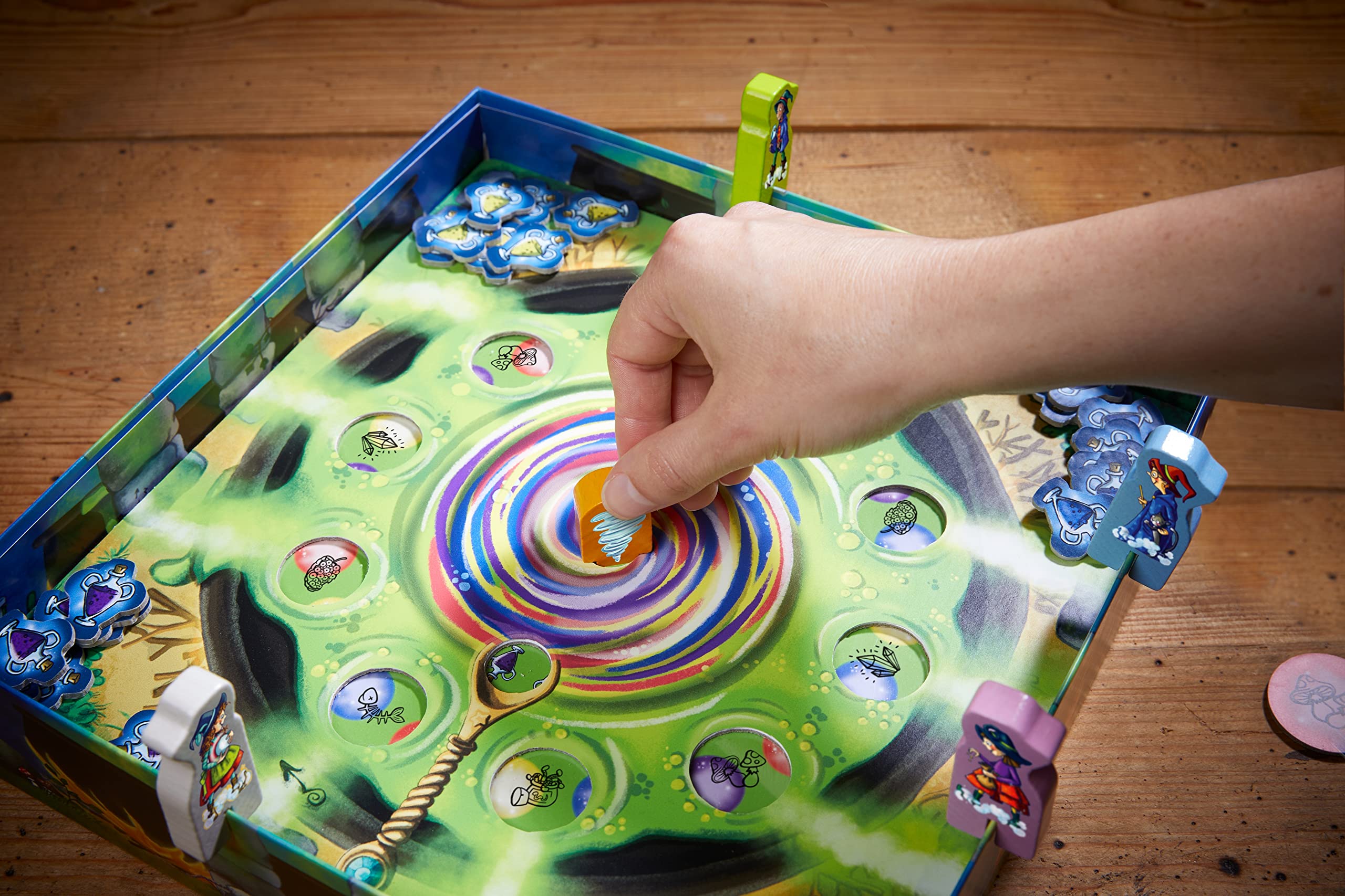 HABA Potion des sorciers-Jeu de Course et de mémoire-5 Ans et Plus, 305217