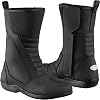Botas de motociclista para hombre – Calzado de motocross en cuero impermeable con aprobación CE, suela antideslizante y forro transpirable 1