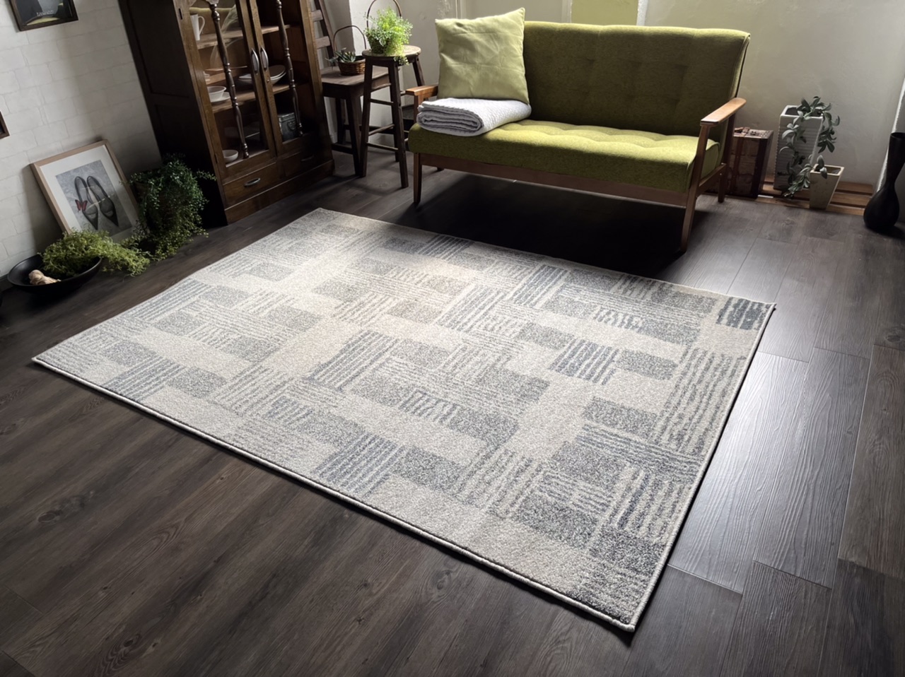 Amazon | RUGS-FACTORY ウィルトン織り ラグ 北欧 デポック 140x200cm