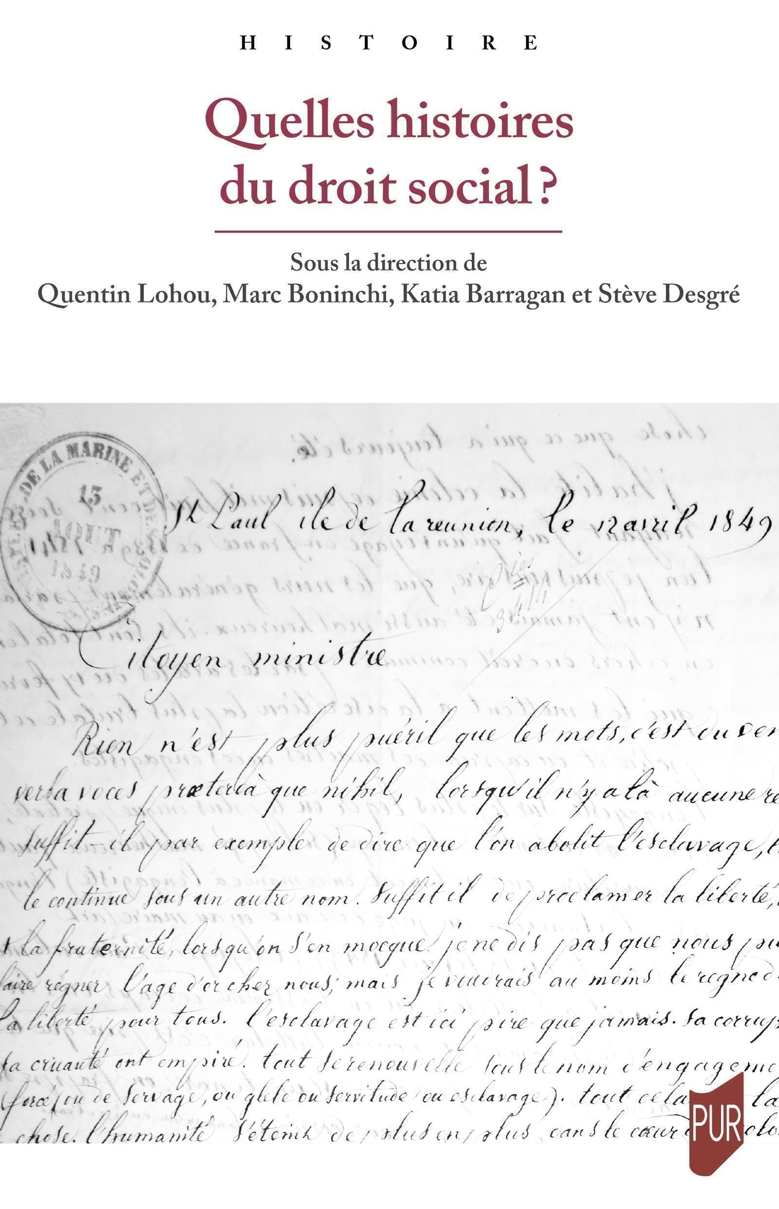 Quelles histoires du droit social ?