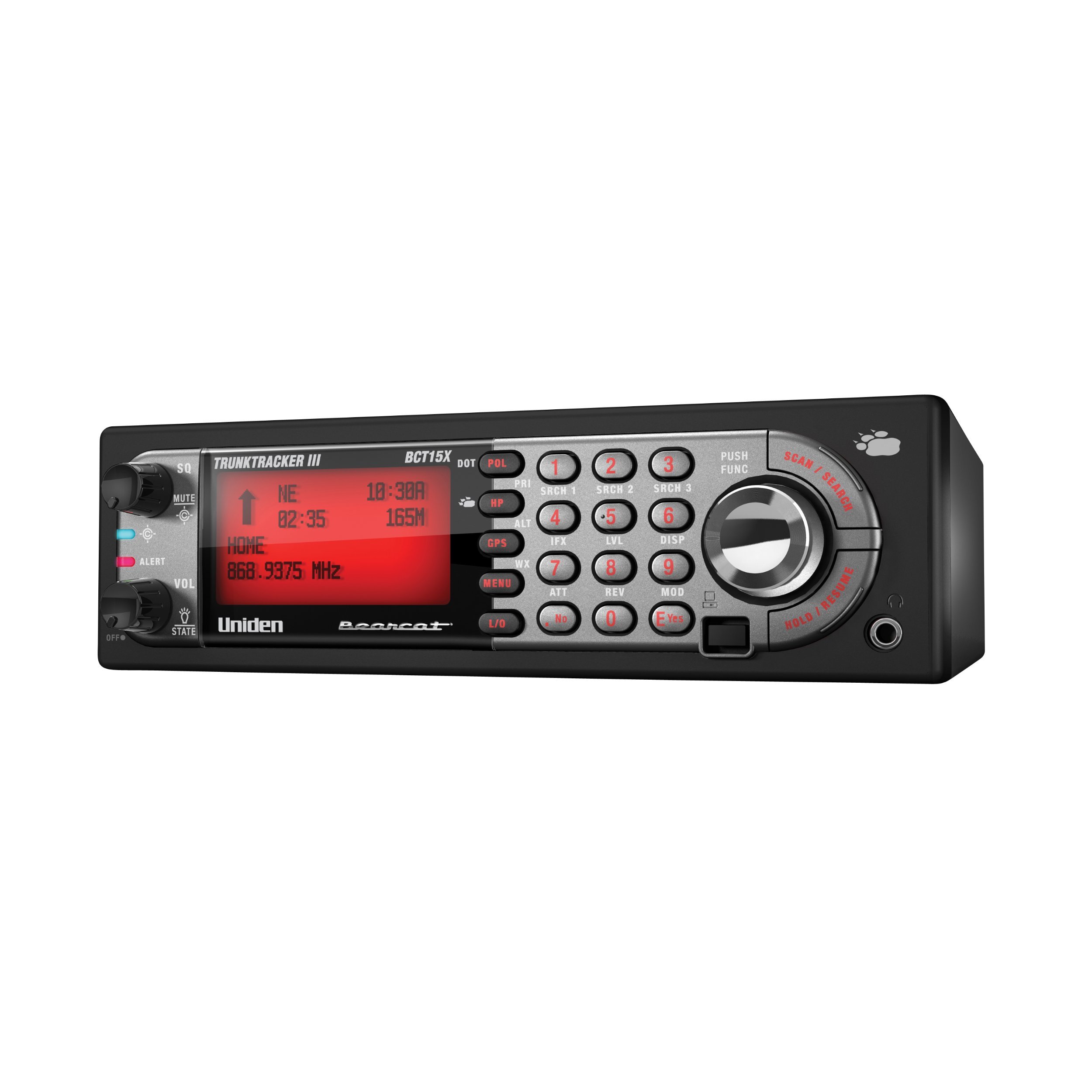 Amazon | Uniden BearTracker スキャナー (BCT15X) 9,000チャンネル 
