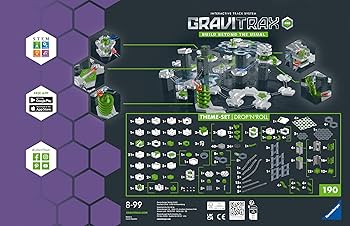 Amazon.com: Ravensburger GraviTrax PRO Starter-Set Drop'n'Roll