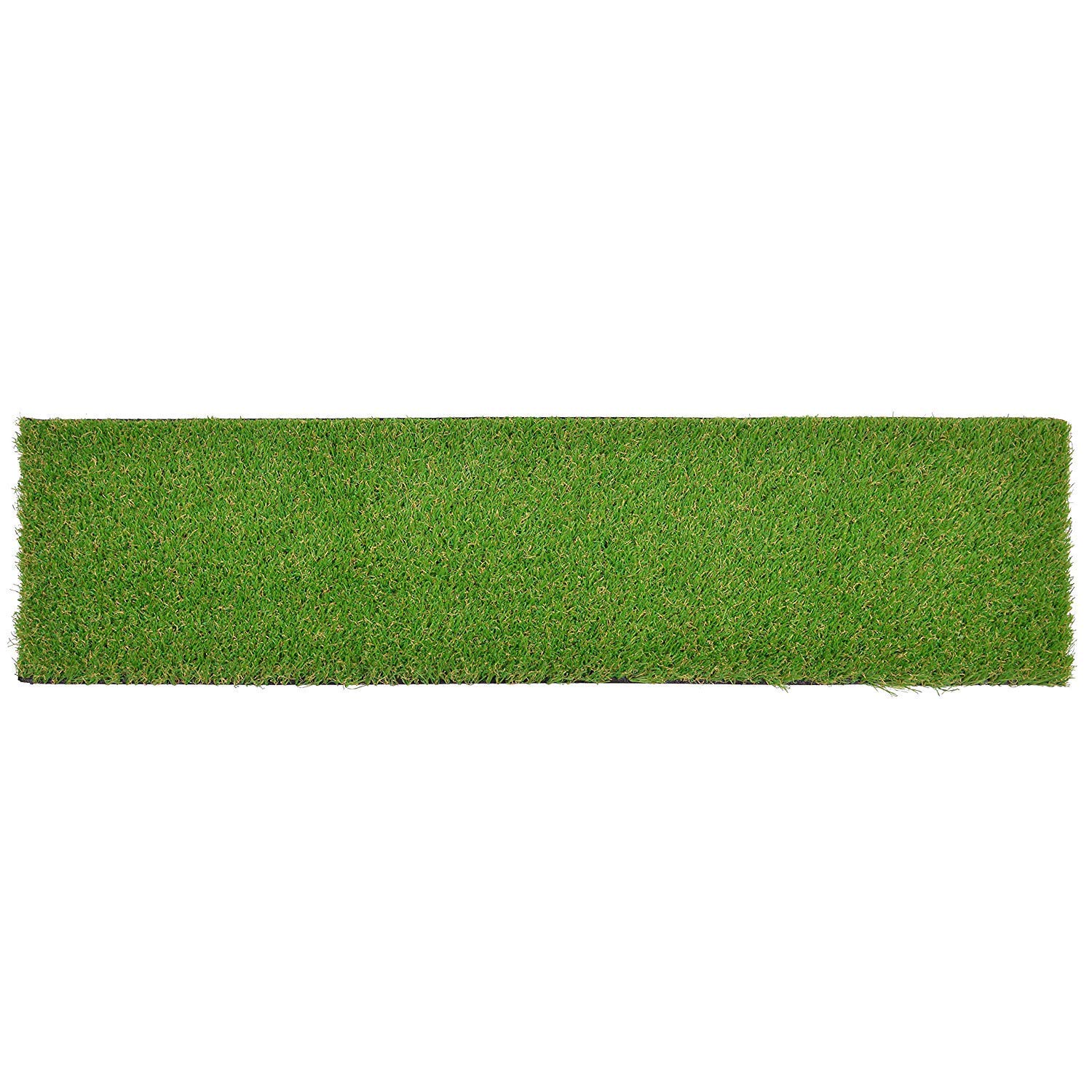 RugStylesOnline Custom Size Realistic Artificial Grass Stair Treads Outdoor Indoor 39 ½ inch Length x Your Choice 1 Piece Green 10 in x 39 ½ in