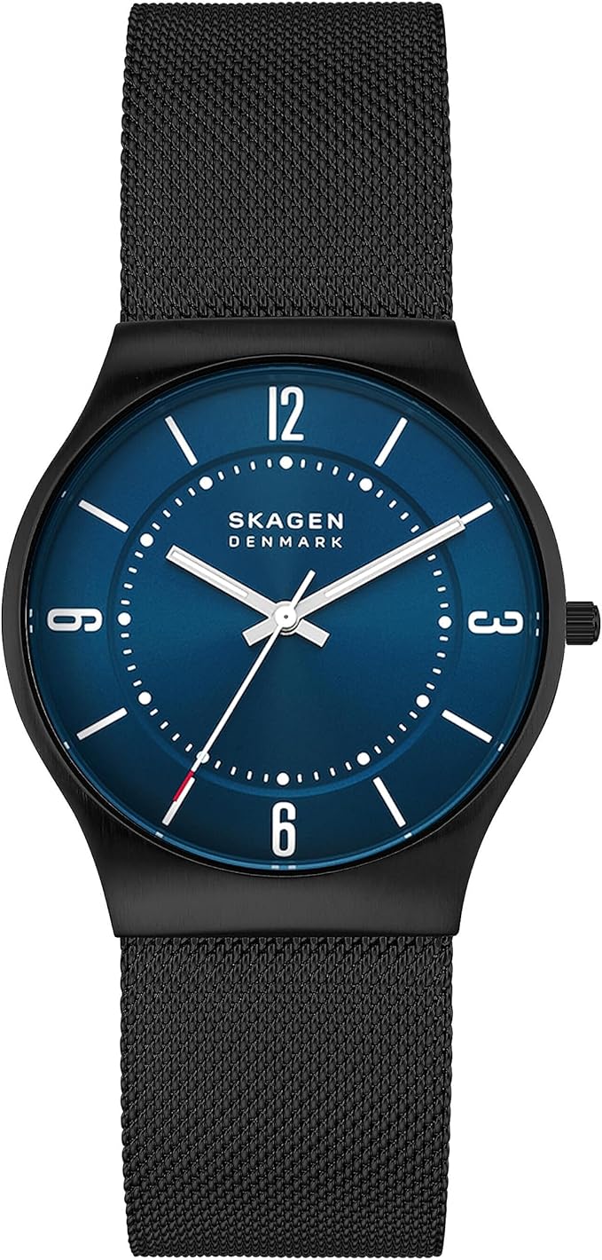 Skagen Grenen 3-Hand SKW6831 メンズ ミッドナイト 正規輸入品