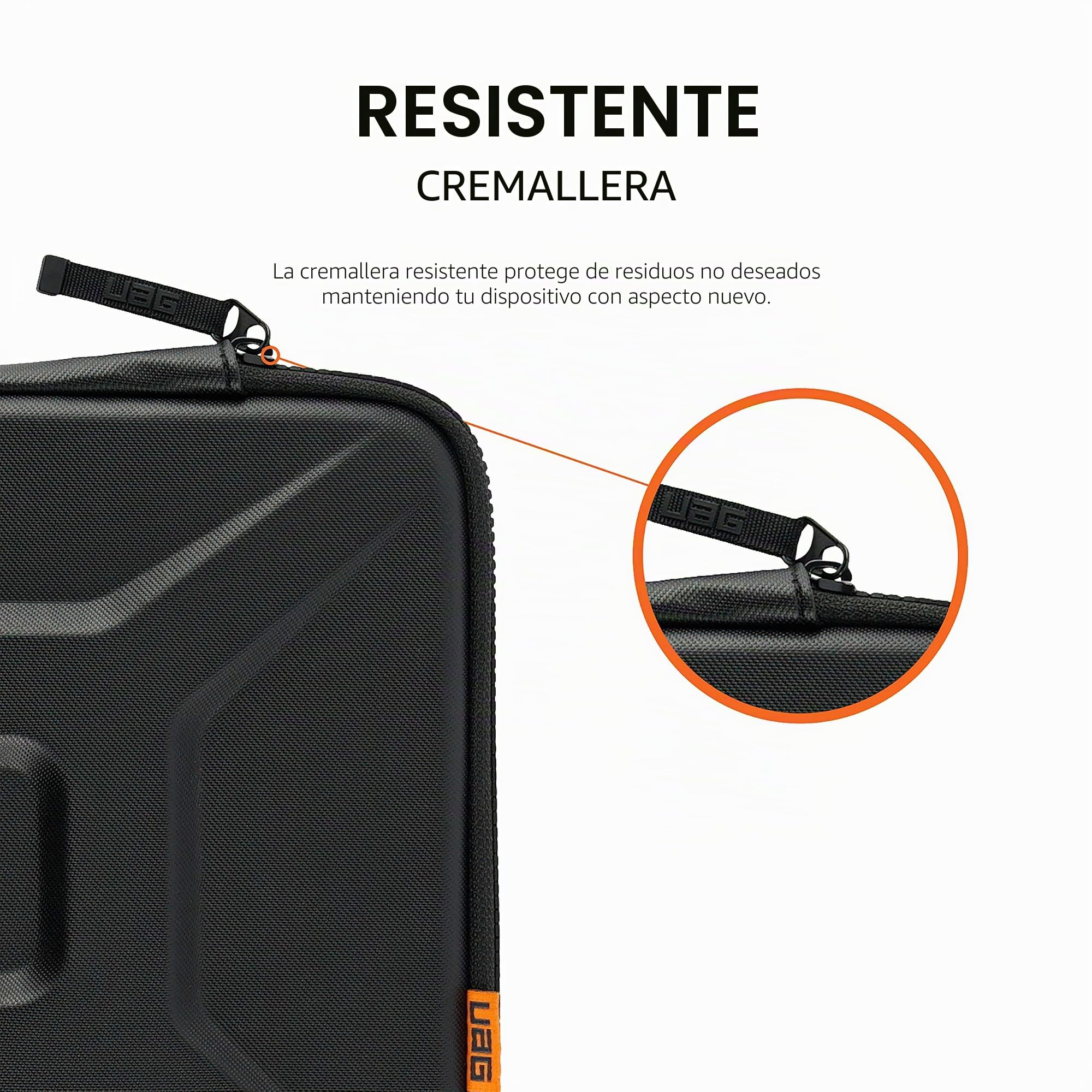 Urban Armor Gear Bolsa Universal Laptop/Tablet hasta 13 | Ajuste perfecto | Protección de 360° | Materiales robustos | Bolsillo interior para accesorios | Cremallera suave