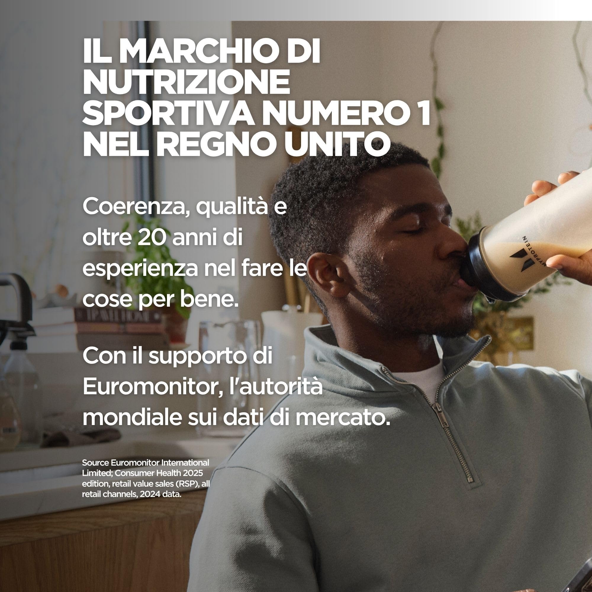 Myprotein Impact Whey Gainer | Cioccolato Liscio 2,5 kg | 29 g di Proteine ​​| 51 g di Carboidrati | 383 kcal per porzione | Ideale per le fasi di costruzione muscolare e aumento di massa