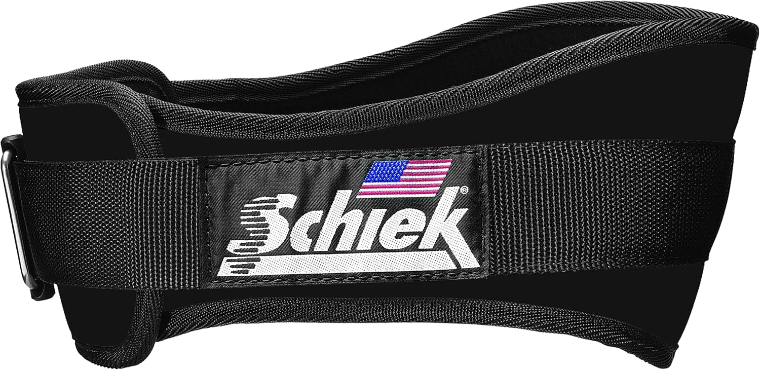 Schiek Sports 2006 Nylon 6" Weight Lifting Belt - Support Belt for Power Lifting