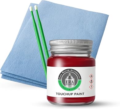 ERA Paints - 851 - Chili Red for MINI Exact OEM Color Match Automotive Touch Up Paint for Cars - Scratch & Chip Repair for Metal & Plastic - Basic Kit - Made in USA