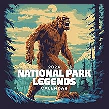 2026 National Parks Legends (12x12) Wall Calendar