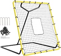 Vista 11 de VEVOR Baseball and Softball Rebounder Net, PitchBack Baseball Pitching Nest, 3-Way Baseball, Softball Pitchback Net, Fielding Trainer, Bounce Back