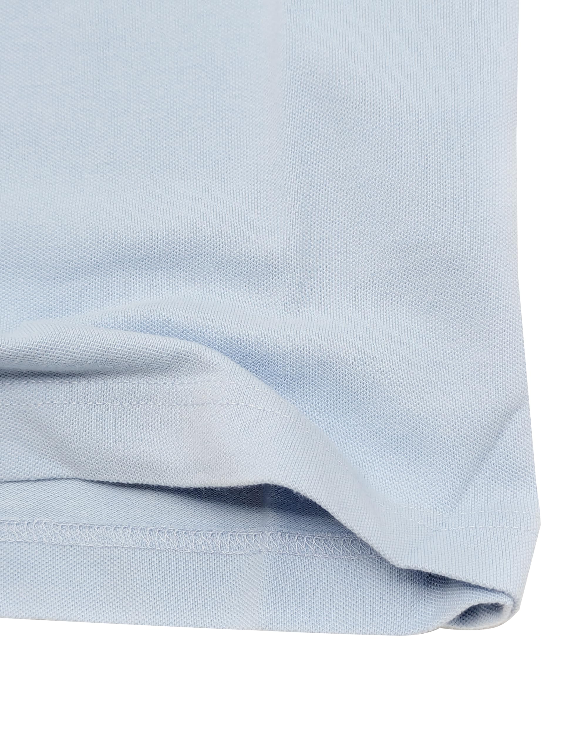 Camisa polo corta Hollister California para hombre de tela de piqué calce cuadrado HOM-1 - Imagen 10 de 34