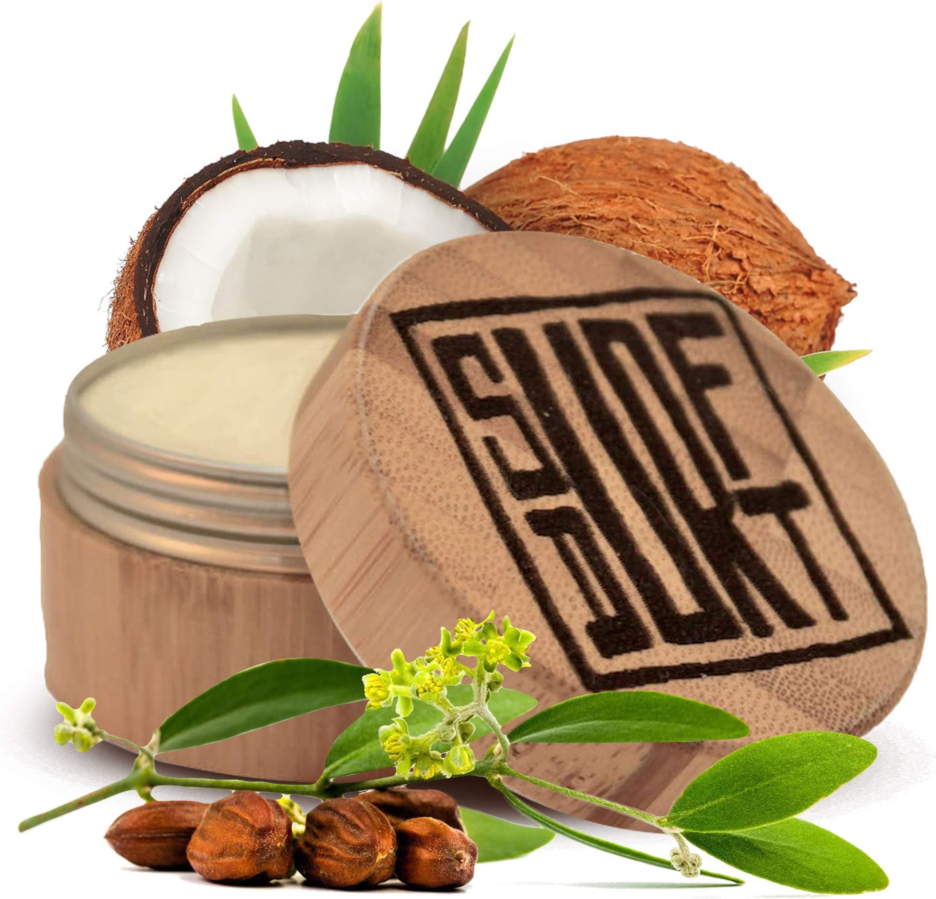 SurfDurt Original Sunblock - Natural Sun Screen - Zinc Sunscreen - Reef Safe Sunscreen - Surf Sunscreen SPF 30 Sunscreen (Zombie White, 2 oz)