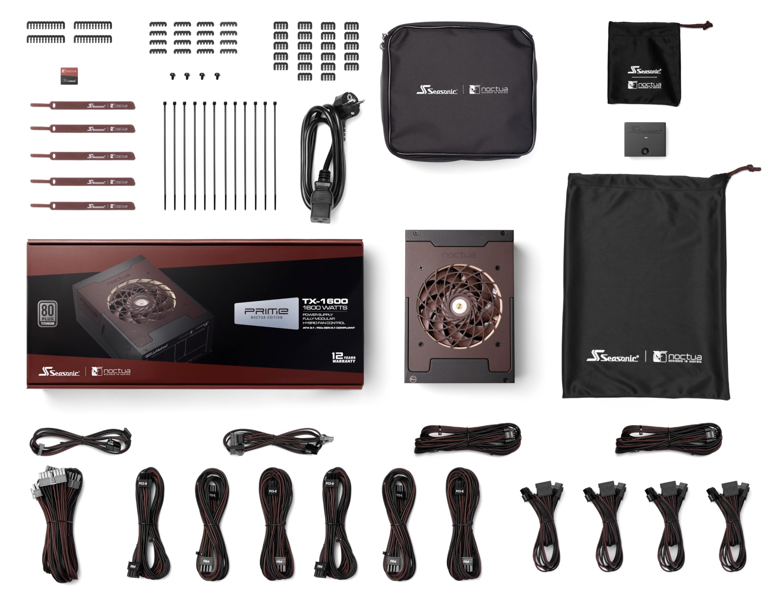 Amazon.com: Seasonic PRIME TX-1600 Noctua Edition, Ultra-Quiet