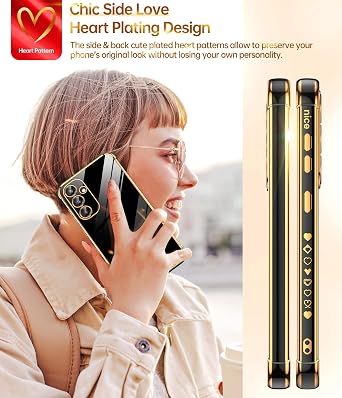 LeYi 2PCS Samsung S23 FE Case with Screen Protector