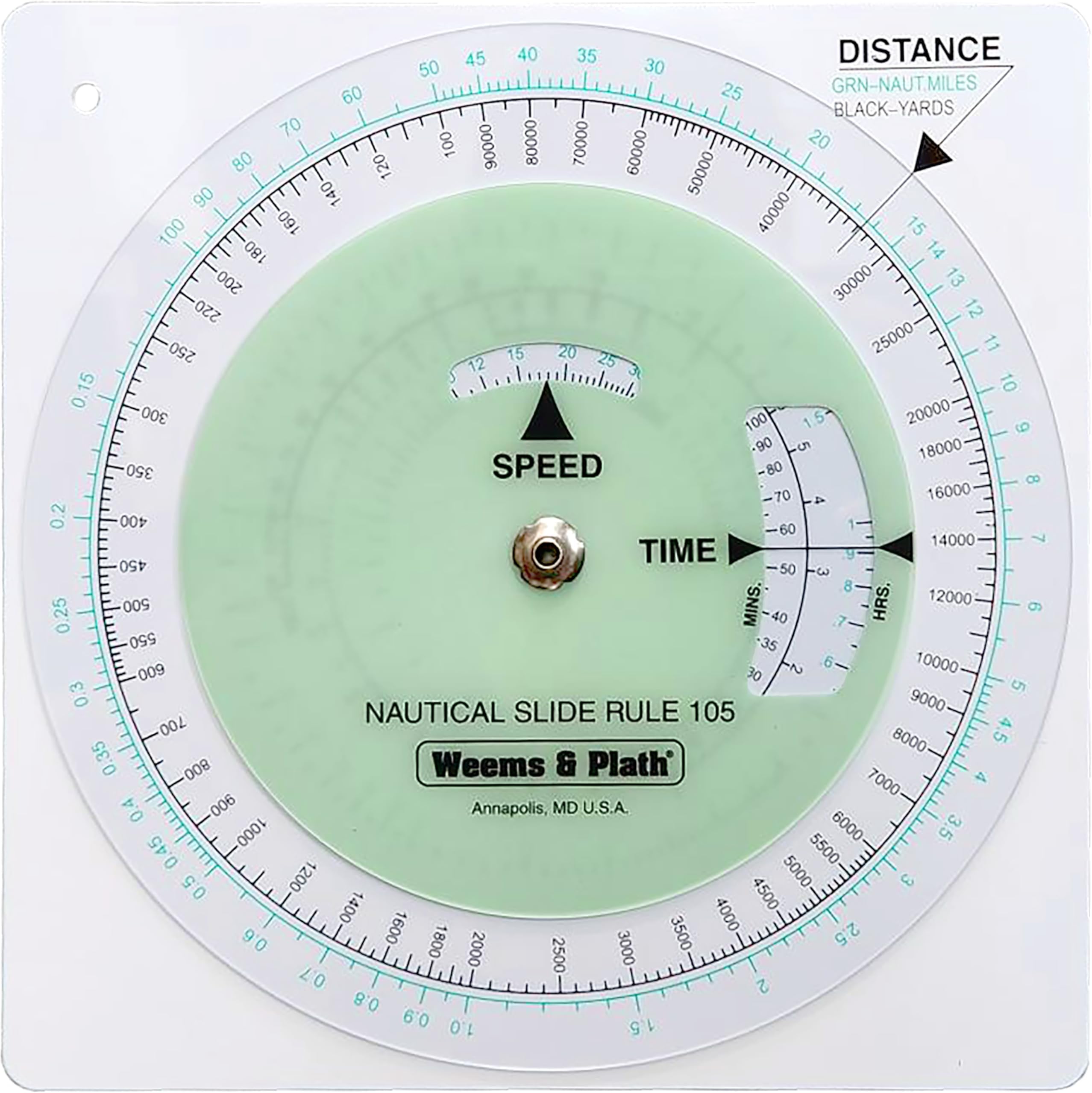 Weems & Plath Marine Navigation Nautical Slide Rule