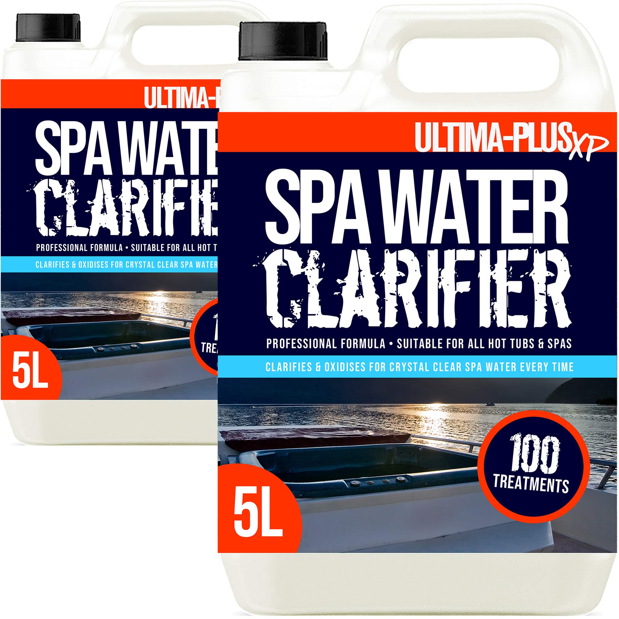 ULTIMA-PLUS XPSpa Water Clarifier - Transforms Hot Tub Water From Cloudy and Dirty to Crystal Clear - Suitable for all Hot Tubs, Spas and Pools (10 Litres)