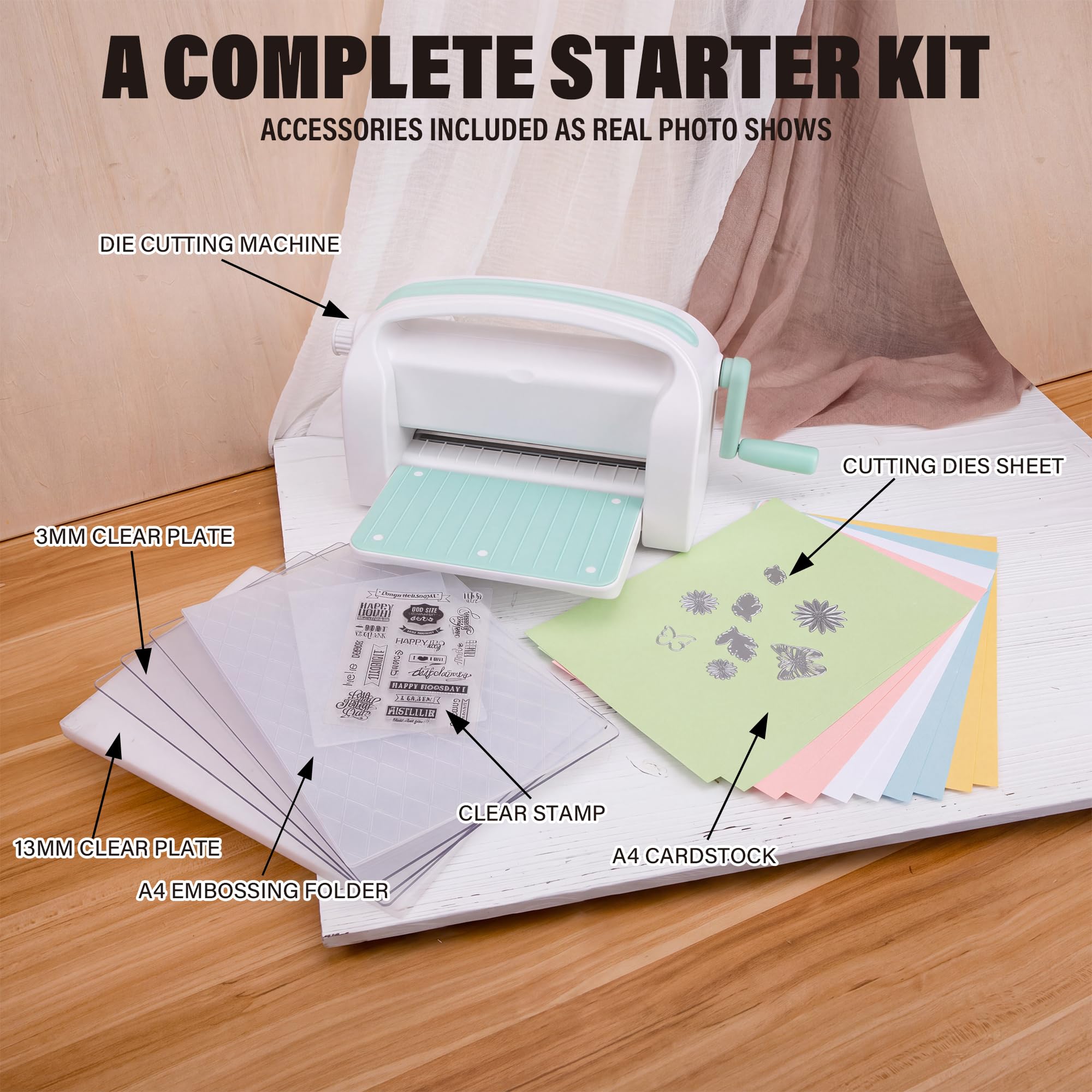 Adjustable Die Cutting Machine Kit - Scrapbooking & Cardmaking -3 Adjustable Die Cutting Machine Kit - Scrapbooking & Cardmaking -3
