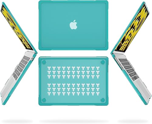 Miniatura 2 de May Chen Funda para MacBook Air M4 de 15 pulgadas A3241 A3114 M3 A2941 M2 Chip 2023 2024 2025, funda rígida de protección resistente con función