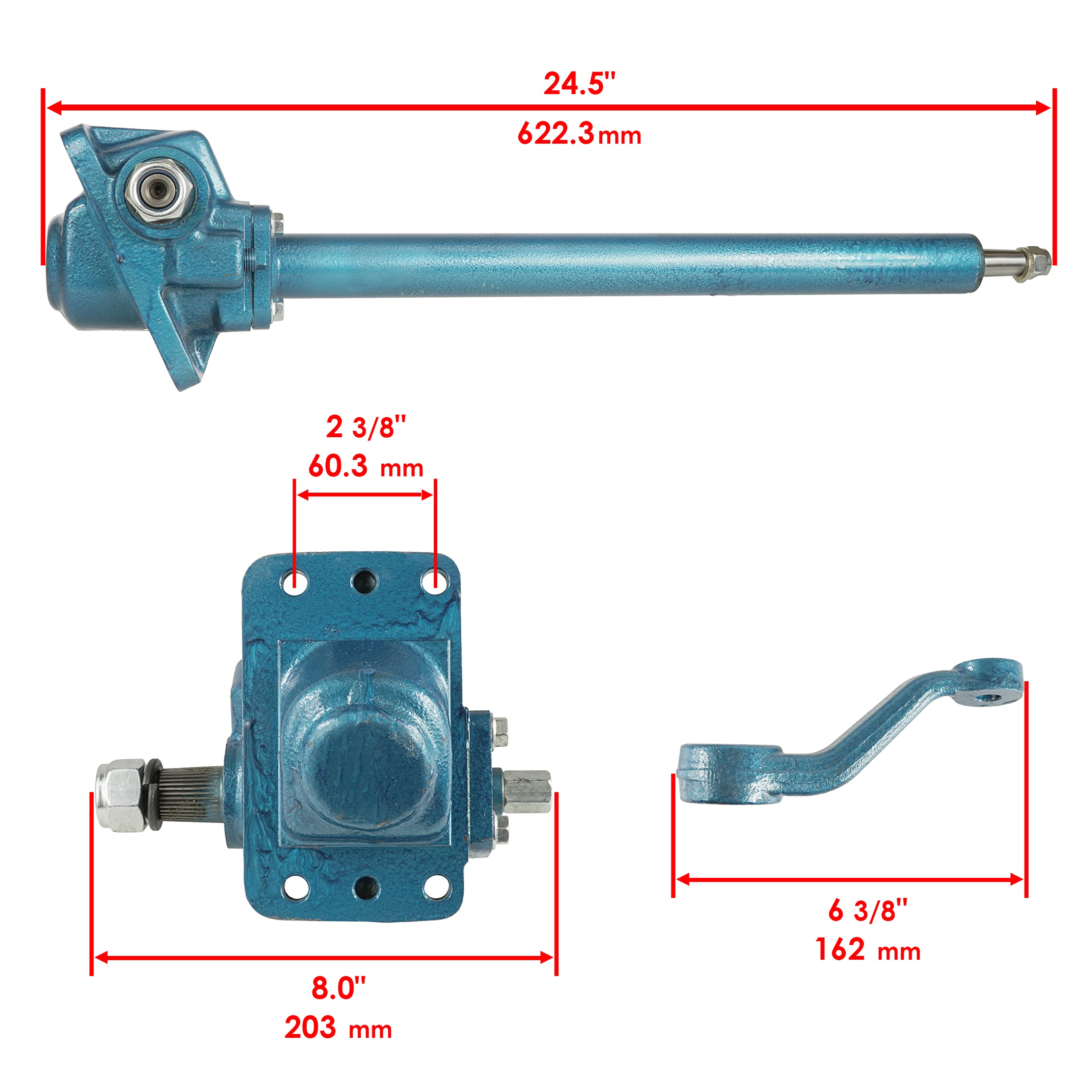 Amazon.com: Caltric Complete Steering Box Shaft Compatible