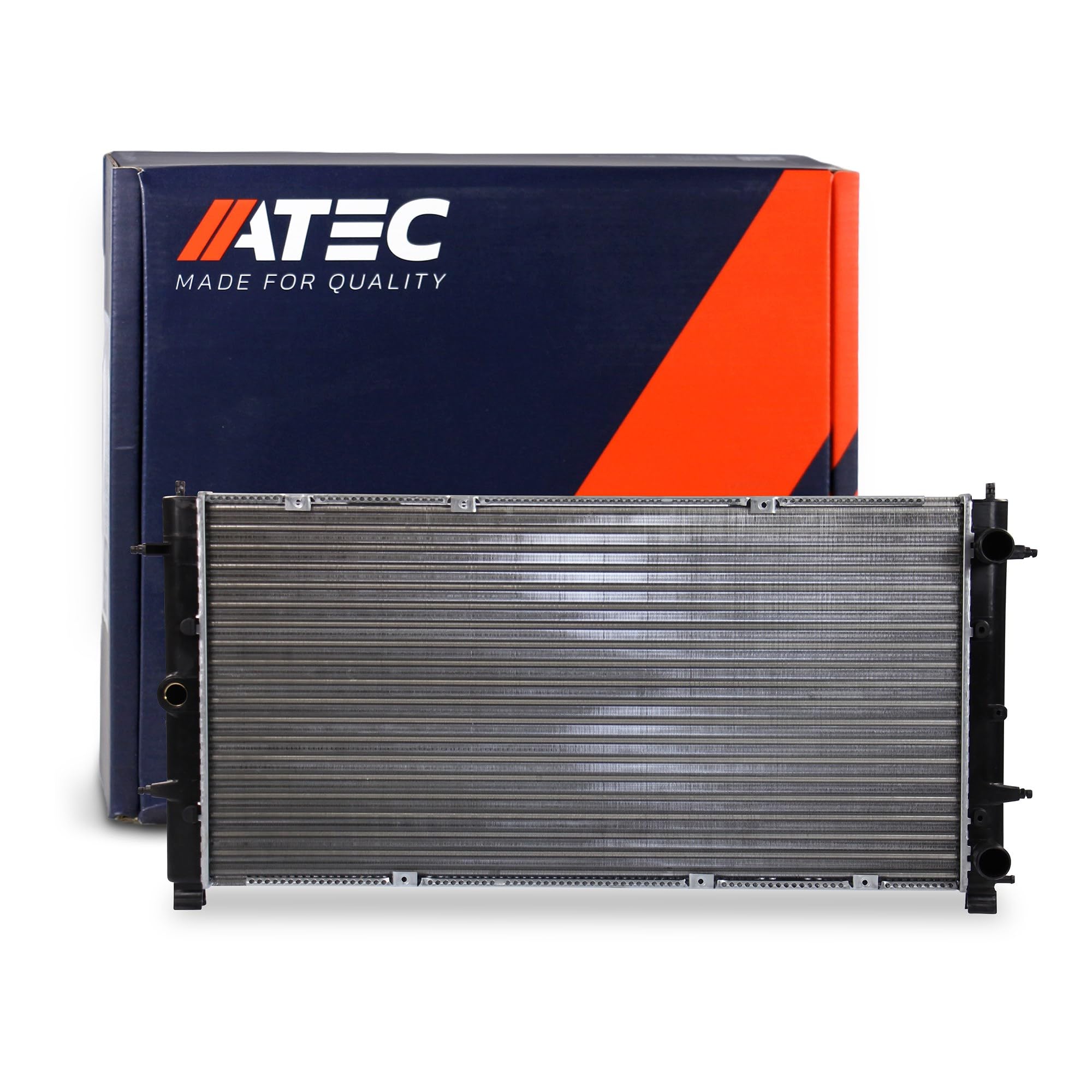 ATEC Germany 1x radiatore del motore Radiatore dell'acqua con attacco per termointerruttore Compatibile con VW TRANSPORTER T4 Bus, Box, Flatbed