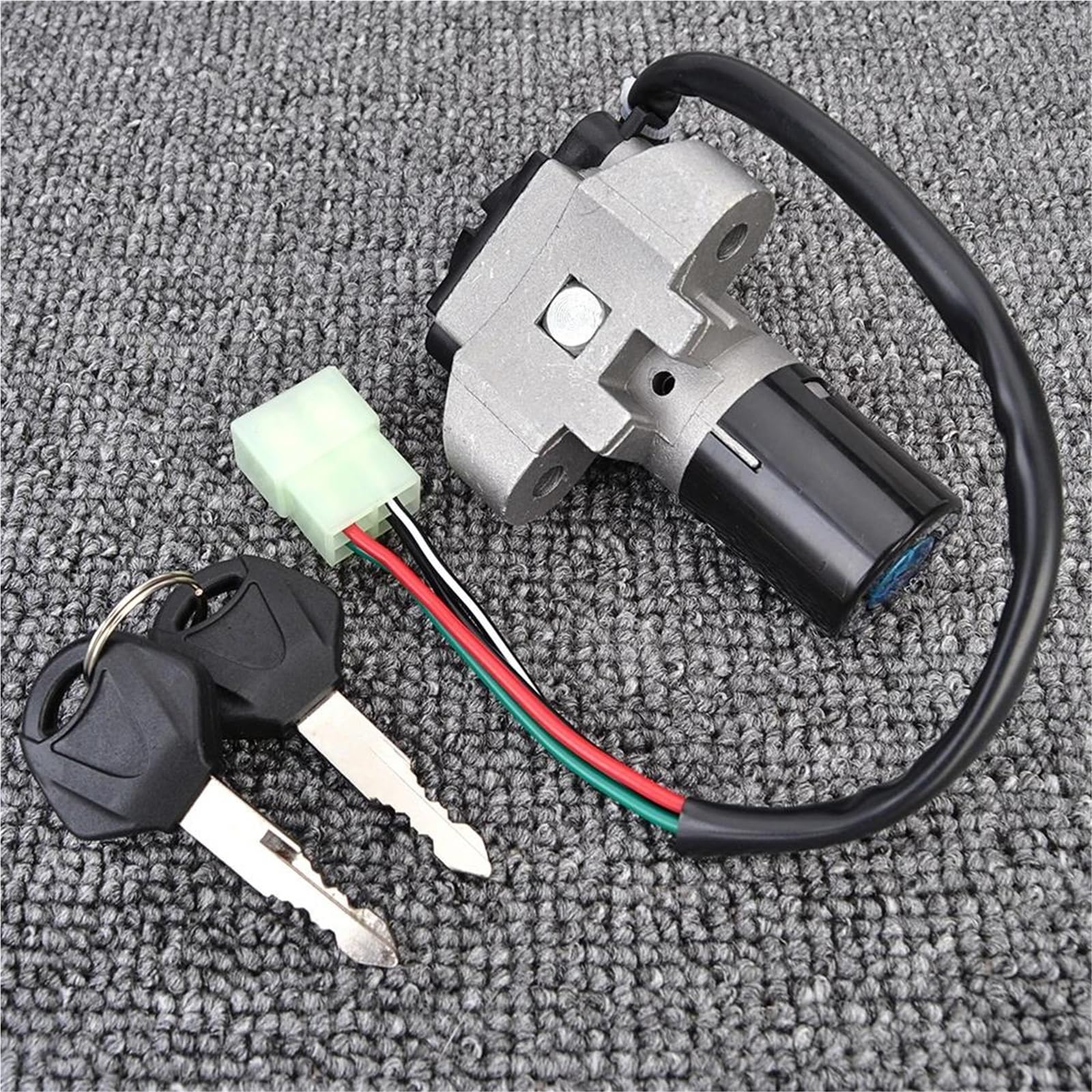 Accesorios para Motocicletas Tapa del depósito de Combustible con Cerradura de Encendido y Llave para Suzuki GSF400 M/N/P Bandit 1989-1995 1994 1993 1992 1991 1990