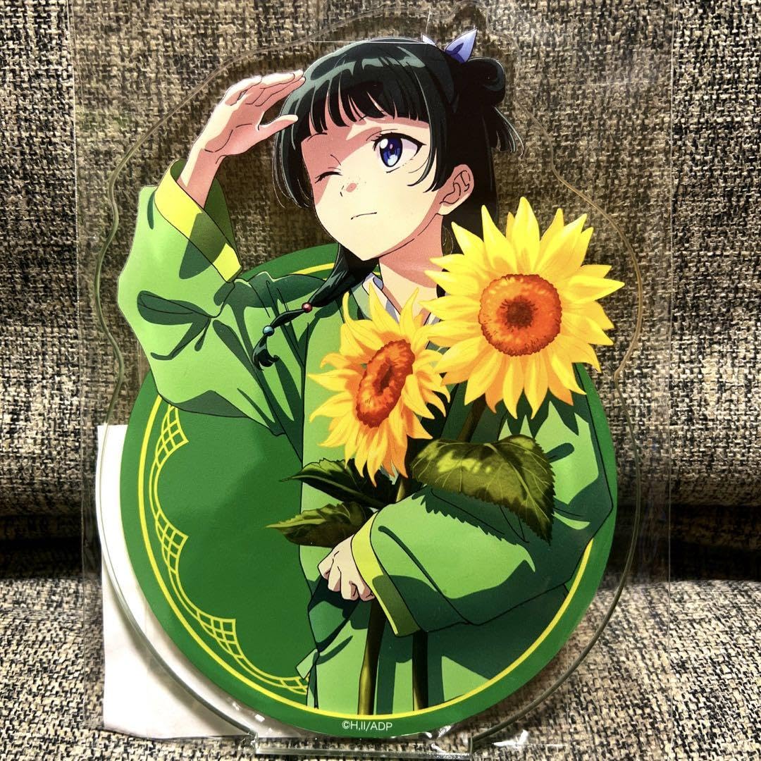 薬屋のひとりごと　アクリルスタンド　猫猫　ハス　ひまわり　七夕　アニメイト特典 グッズ-スタンドポップ】薬屋のひとりごと アクリルスタンド 猫