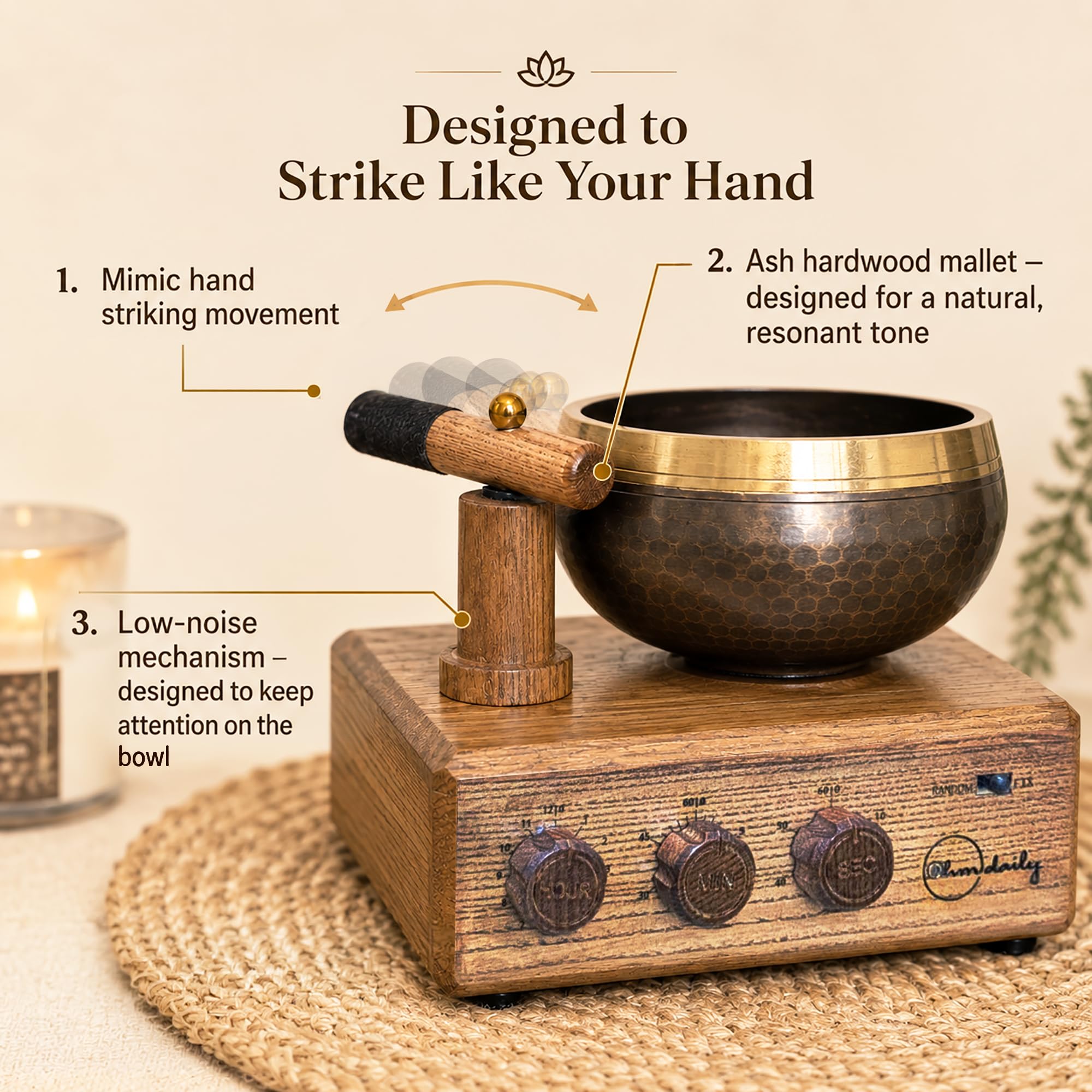 Automatic Tibetan Singing Bowl Machine - 6