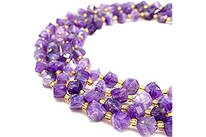 ABCGEMS Brazilian Chevron Banded Amethyst Beads