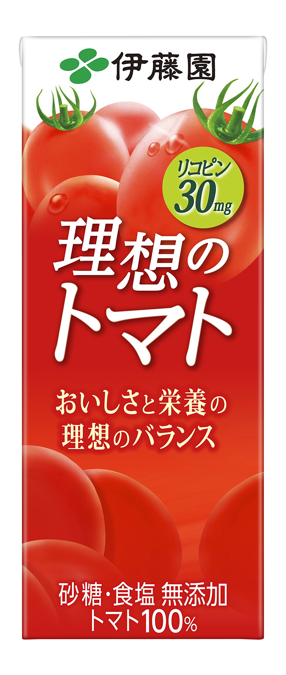 Amazon.co.jp: 伊藤園 理想のトマト 紙パック 200ml×24本 : 食品・飲料