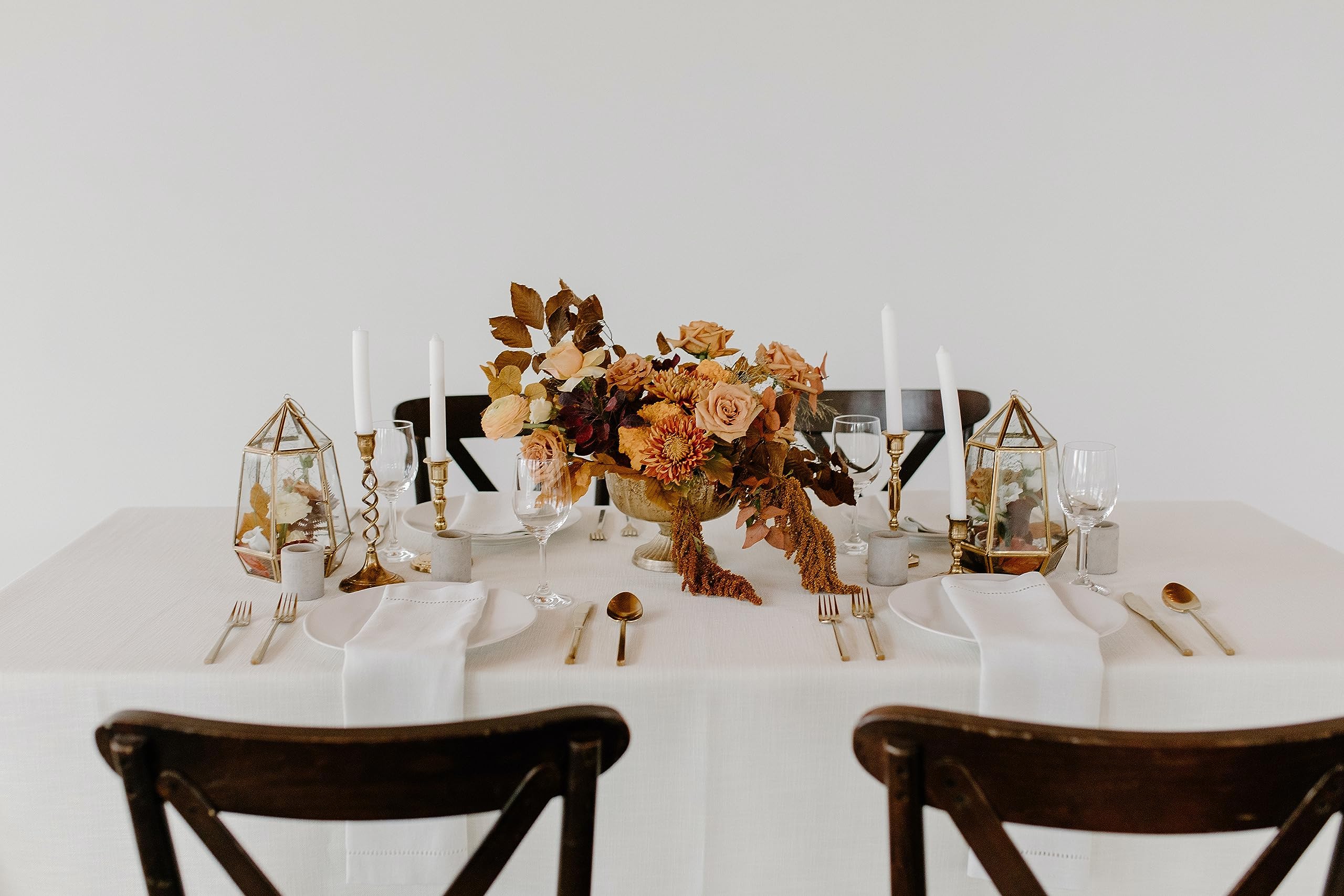 Rechteckige Tischdecke aus Polyester, nahtlos, für Abendessen, Bankette, Verlobungsfeiern, Hochzeiten