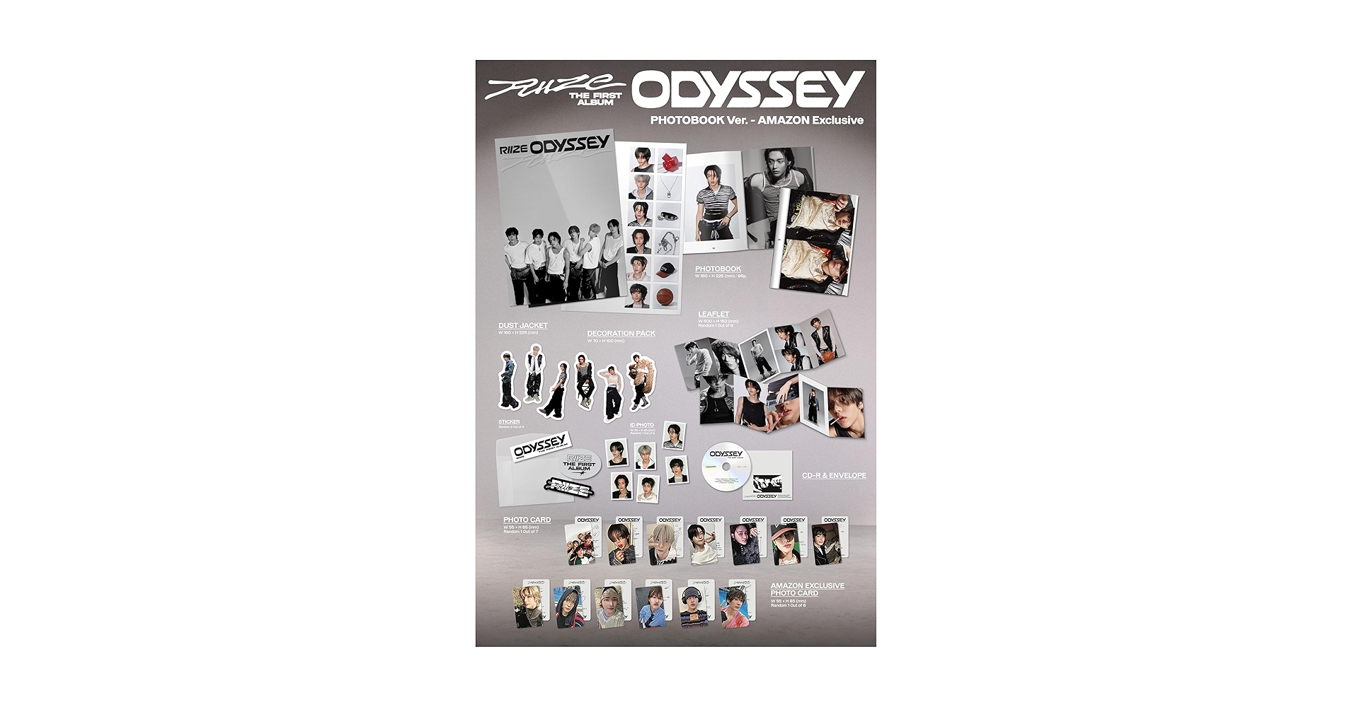 RIIZE ODYSSEY Amazon USアメリカ限定版 ソンチャン RIIZE ODYSSEY Amazon USアメリカ限定版 ソンチャン Amazon.com