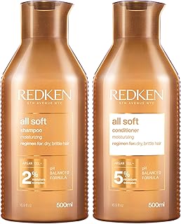 All Soft Shampoo 500ml & All Soft Conditioner 500ml Duo