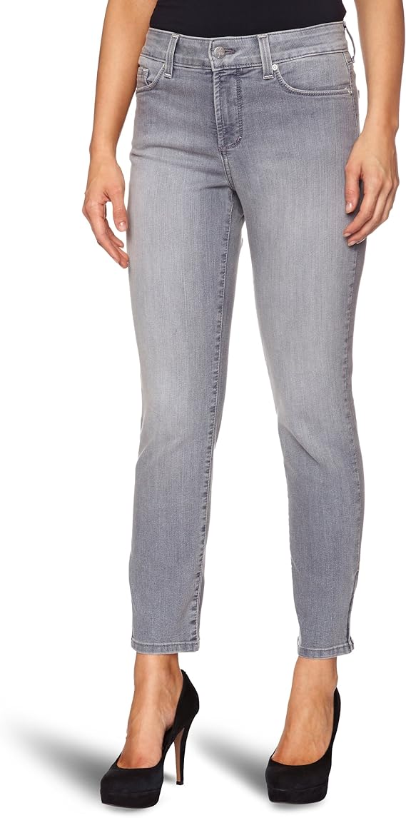 NYDJ Women's Silver Skinny Jeans Silver Rush Size 14 Amazon.co.uk